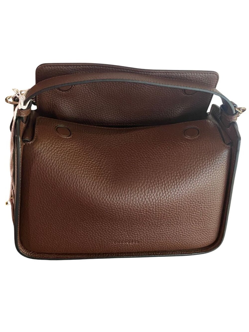 The Horse Clementine Bag Coffee Brown Leather with Adjustable Crossbody - Picture 2 of 13